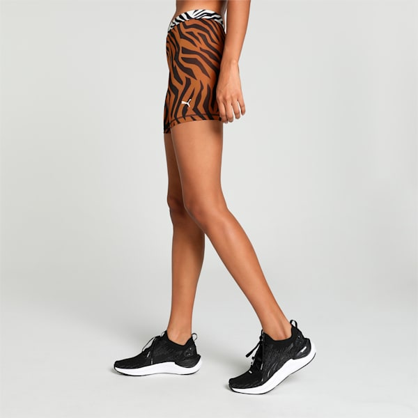 ANIMAL REMIX Women's 5" Training Biker Shorts, Teak, extralarge-IND